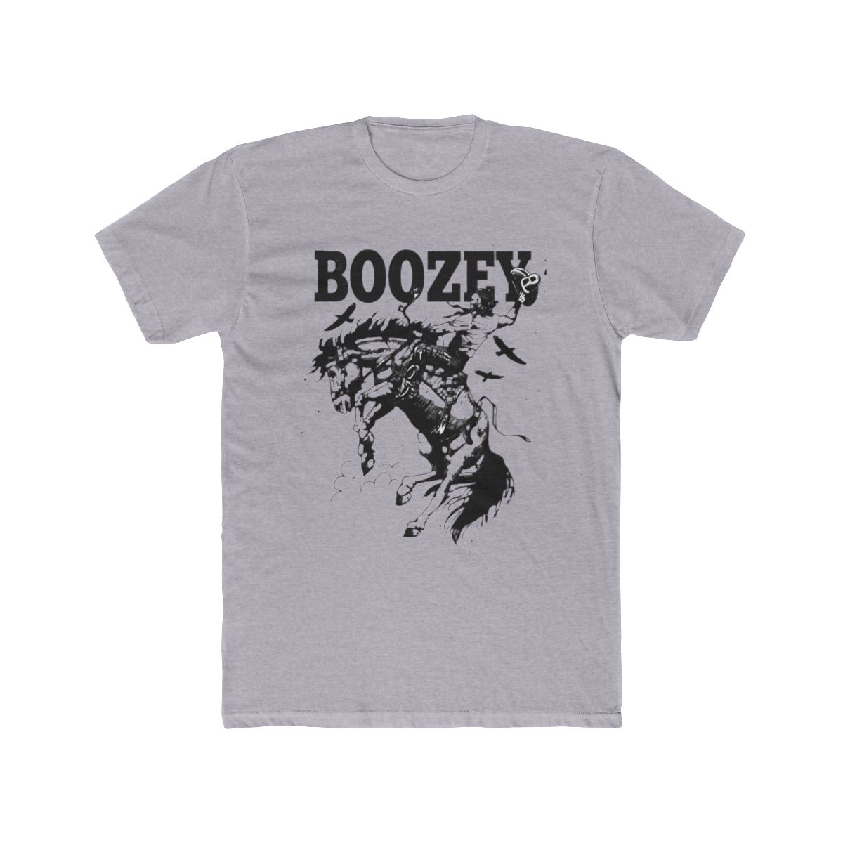 Top Shaboozey Fork In The Road Boozey Cowboy T Shirt - 2020 Trending Tees - alternate angle 4, merchandise